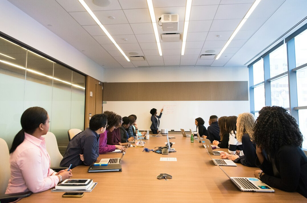 corporate executives meeting