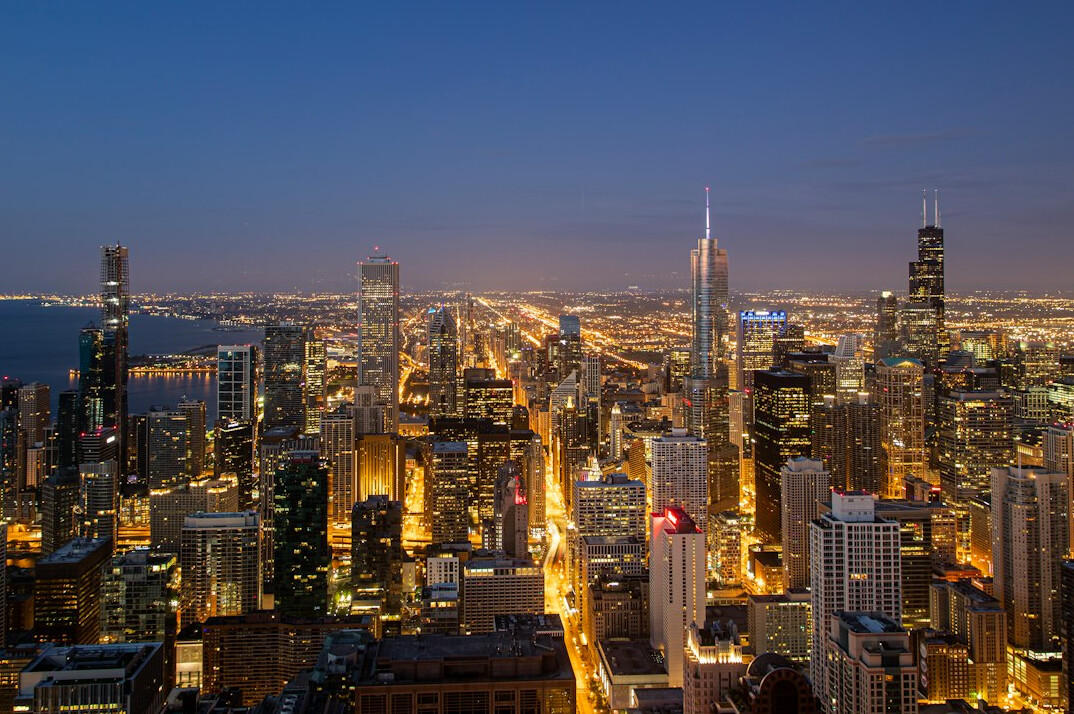 city skyline business